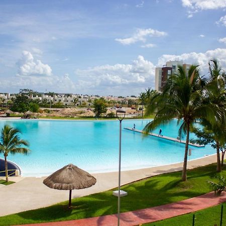 Departamento En Cancun Con 7 Albercas Tipo Playa Y Laguna Екстер'єр фото